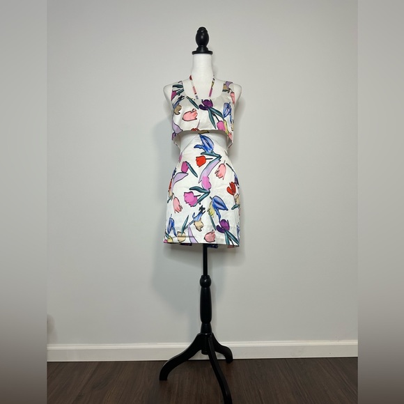Rotate Birger Christensen Ekatarina Cutout Top and Skirt - Picture 7 of 15